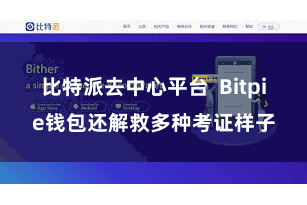 比特派去中心平台  Bitpie钱包还解救多种考证样子