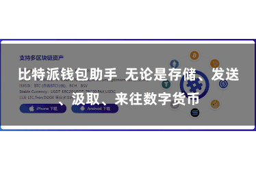 比特派钱包助手  无论是存储、发送、汲取、来往数字货币